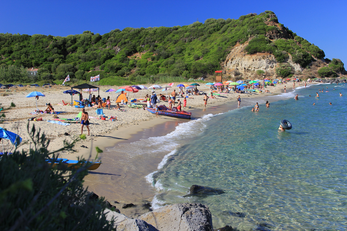 Sardinia beach Cala Osalla